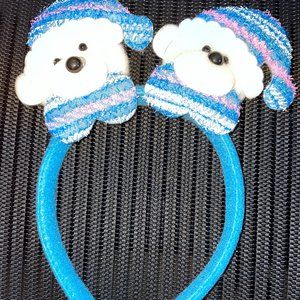 Snow bear Ears with lights